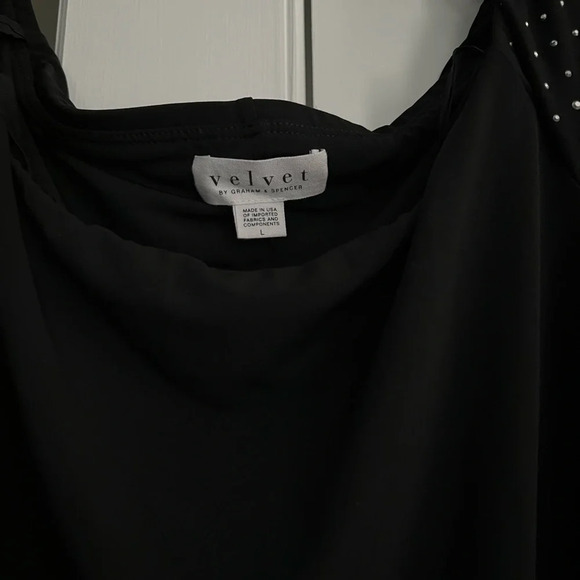 Velvet By Graham & Spencer Black Dress - Picture 2 of 3